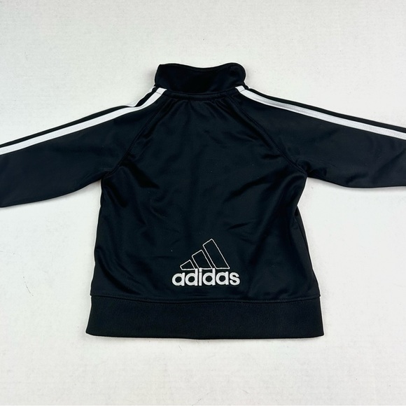 Adidas Black & White Striped Track Suit 12M - Picture 8 of 12